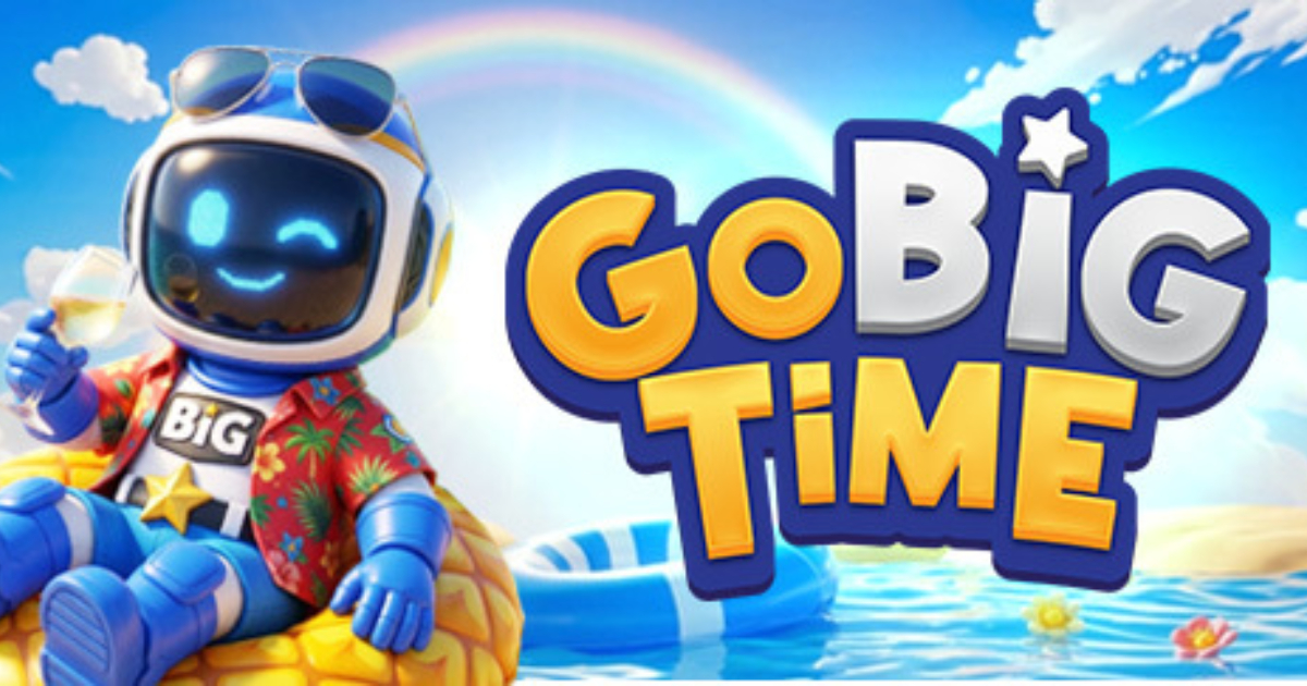 Main GoBigTimePH Casino banner introducing the platform for players in the Philippines